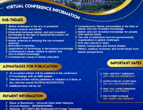 CALL FOR PAPER: 7th INTERNATIONAL CONFERENCE ON QURAN AS FOUNDATION OF CIVILIZATION (SWAT 2021)